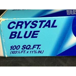 VTG 1992 Reynolds Plastic Wrap; Crystal Blue; Discontinued; PROP